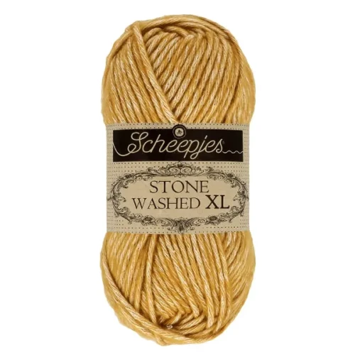 Włóczka Scheepjes Stone Washed XL 849 Yellow Jasper