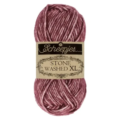 Włóczka Scheepjes Stone Washed XL 850 Garnet
