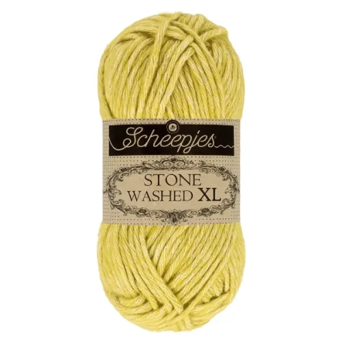 Włóczka Scheepjes Stone Washed XL 852 Lemon Quartz