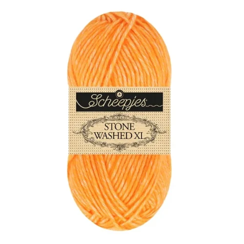 Włóczka Scheepjes Stone Washed XL 882 Orange Calcite