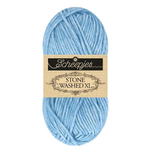 Włóczka Scheepjes Stone Washed XL 885 Royal Azurite