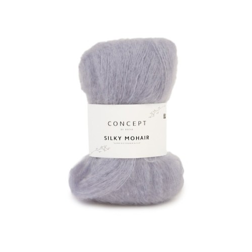 Włóczka Katia Concept Silky Mohair 104 jasnoszary