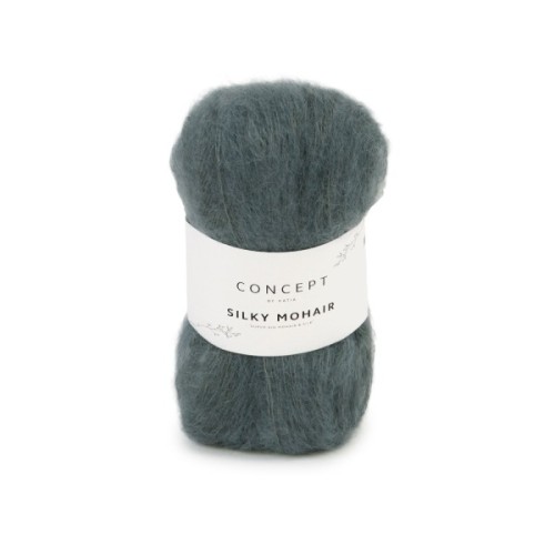 Włóczka Katia Concept Silky Mohair 105 szary