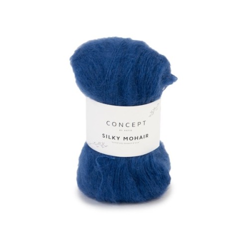 Włóczka Katia Concept Silky Mohair 108 niebieski