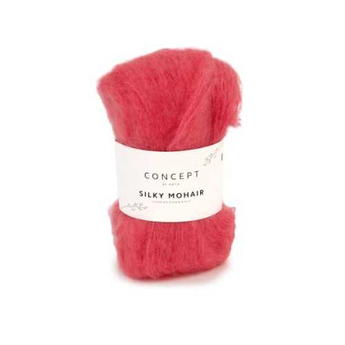 Włóczka Katia Concept Silky Mohair 111 malinowy
