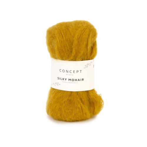 Włóczka Katia Concept Silky Mohair 118 ochra