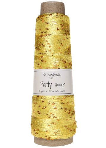 Włóczka GH Party Delux 18177, żółty