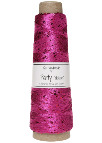 Włóczka GH Party Delux 18151, fuksja