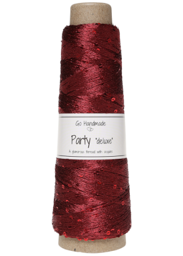 Włóczka GH Party Delux 18154, burgund