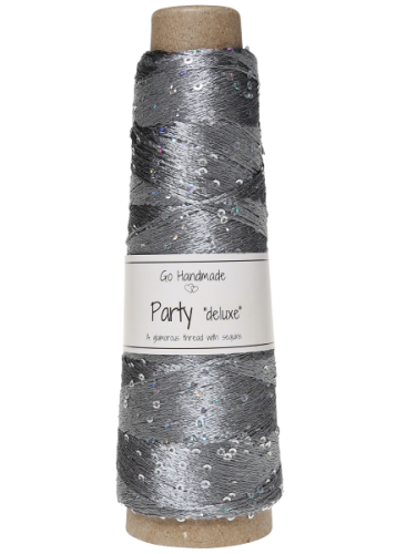 Włóczka GH Party Delux 18159, ciemny szary