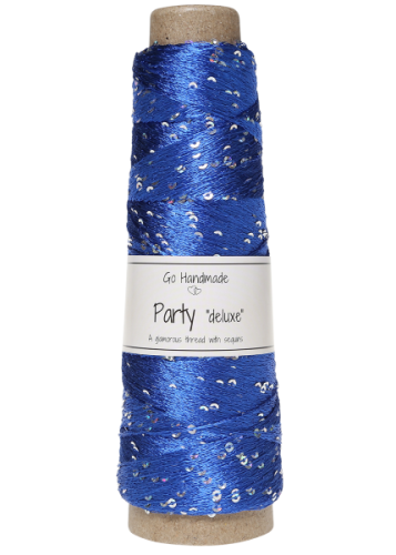 Włóczka GH Party Delux 18160, kobalt