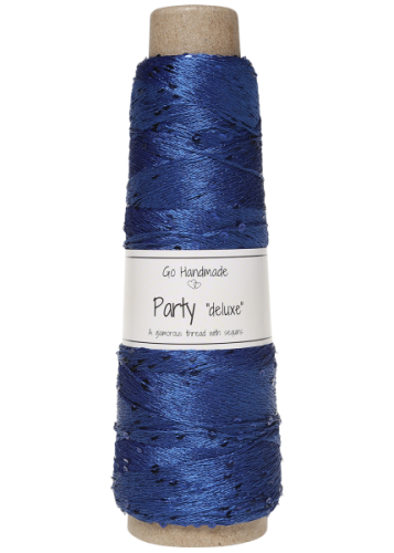 Włóczka GH Party Delux 18161, ciemny niebieski