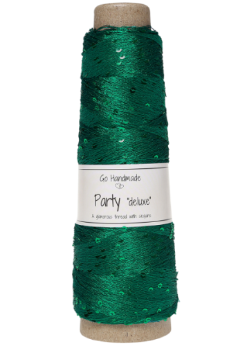 Włóczka GH Party Delux 18164, szmaragd