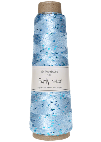 Włóczka GH Party Delux 18166, błękit