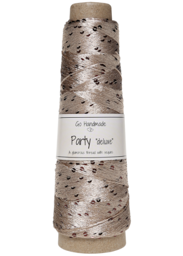 Włóczka GH Party Delux 18171, brąz