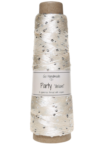 Włóczka GH Party Delux 18176, kremowy