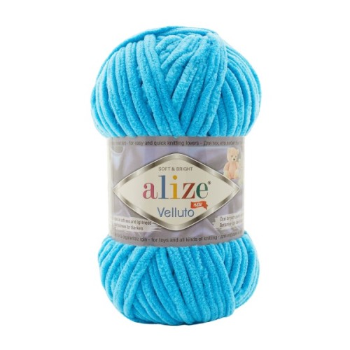 Włóczka Alize Velluto 16 ocean