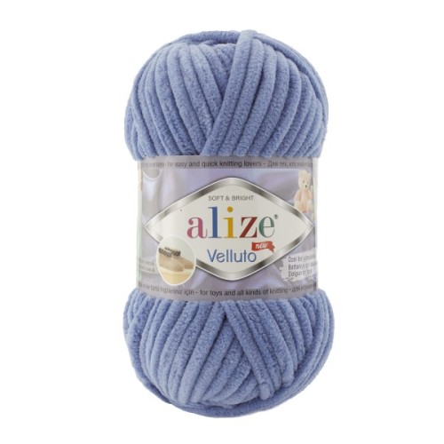 Włóczka Alize Velluto 374 denim