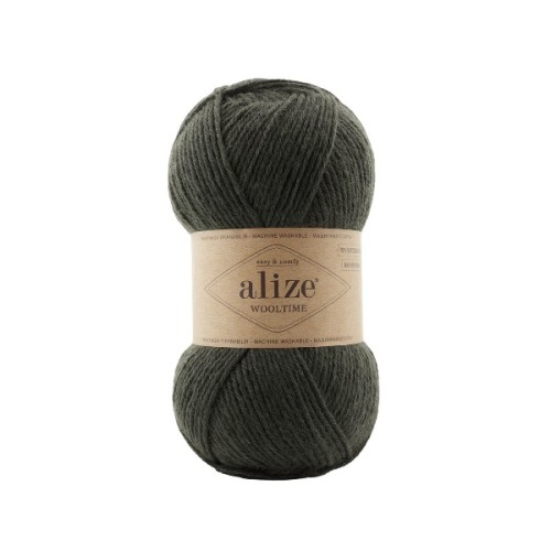 Włóczka Alize Wooltime 873 khaki