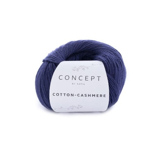 Włóczka Katia Concept Cotton-Cashmere 62 ciemny niebieski