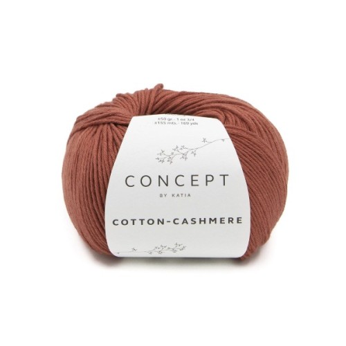 Włóczka Katia Concept Cotton-Cashmere 74 rdza