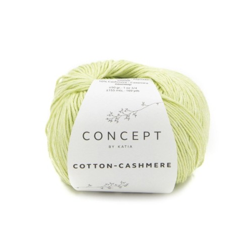Włóczka Katia Concept Cotton-Cashmere 76 pistacja