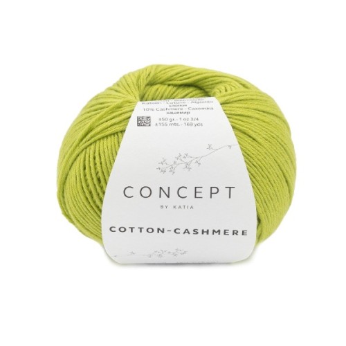 Włóczka Katia Concept Cotton-Cashmere 84 pistacja