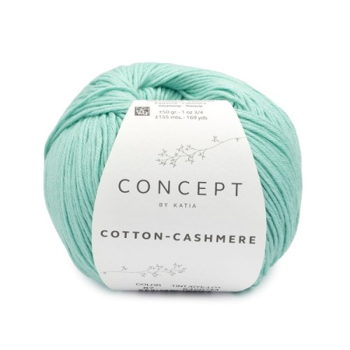 Włóczka Katia Concept Cotton-Cashmere 87 jasny morski