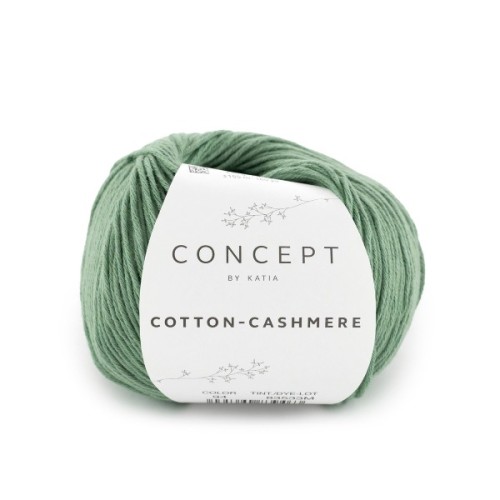 Włóczka Katia Concept Cotton-Cashmere 94 szałwia