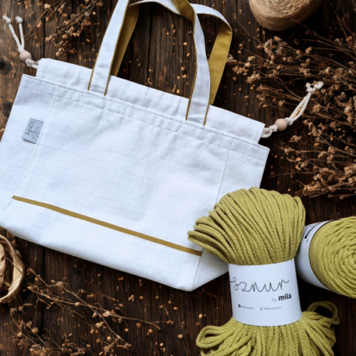 Torba projektowa Hobby bag classic, musztardowy