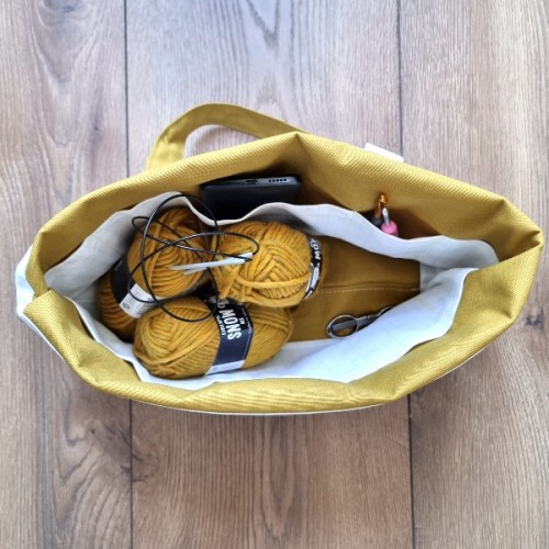 Torba projektowa Hobby bag classic, musztardowy