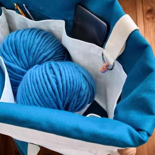 Torba projektowa Hobby bag classic, petrol