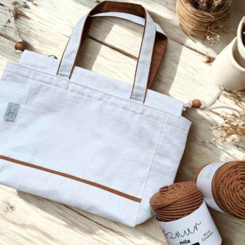 Torba projektowa Hobby bag classic, cynamon