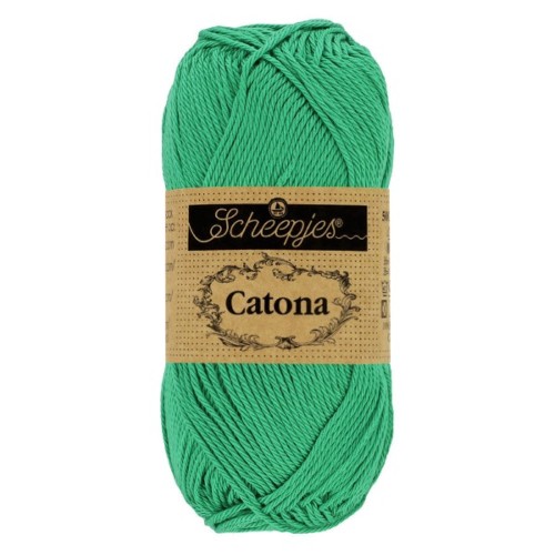 Włóczka Scheepjes Catona 241 zielony papuzi