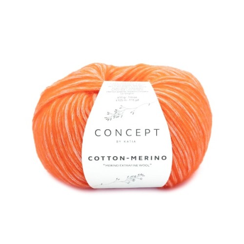 Włóczka Katia Concept Cotton - Merino 145 karmin