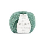 Włóczka Katia Concept Cotton - Merino 140 szmaragd
