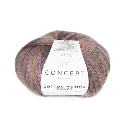 Włóczka Katia Concept Cotton - Merino Tones 302