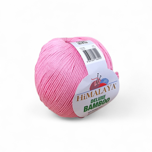 Włóczka Himalaya Deluxe Bamboo 124-07 ciemny róż