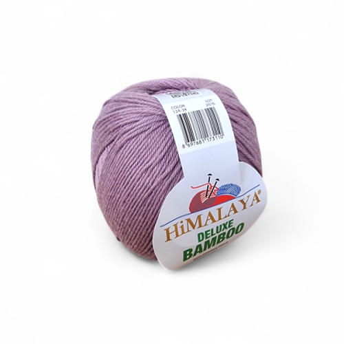 Włóczka Himalaya Deluxe Bamboo 124-34 ciemny wrzos