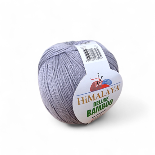 Włóczka Himalaya Deluxe Bamboo 124-36 popielaty