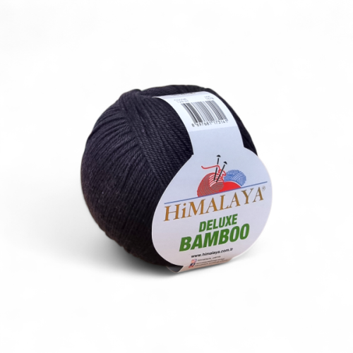 Włóczka Himalaya Deluxe Bamboo 124-29 czarny
