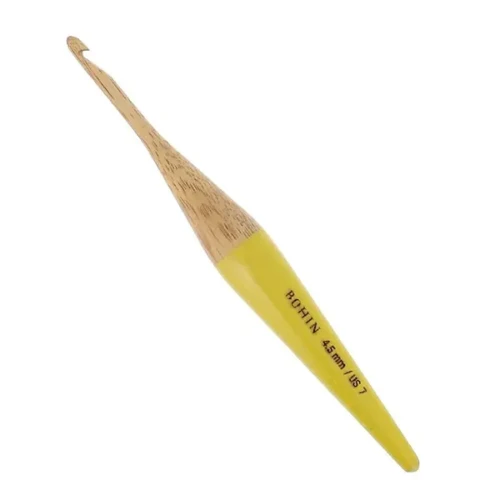 Szydełko Bohin z drewna mango, rozmiar 4.5 mm
