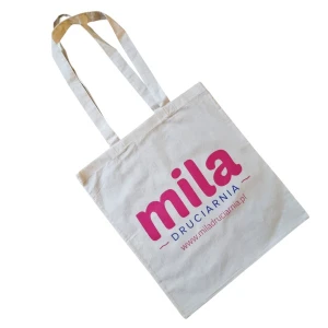 Torba,  siatka bawełniana "milowa", logo