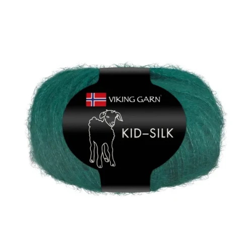 Włóczka Viking Garn Kid Silk 339 trawa