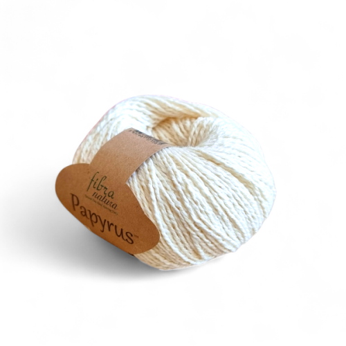 Włóczka Fibra Natura Papyrus 229-02 śmietanka