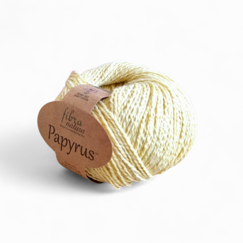 Włóczka Fibra Natura Papyrus 229-03 żółty