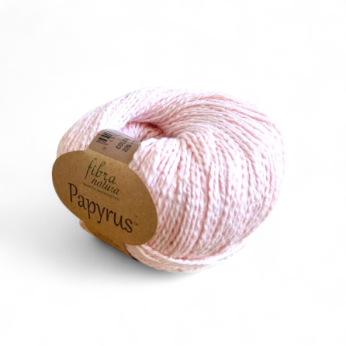 Włóczka Fibra Natura Papyrus 229-05 blady róż