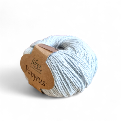 Włóczka Fibra Natura Papyrus 229-13 błękitny