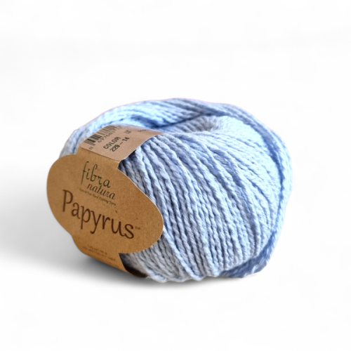 Włóczka Fibra Natura Papyrus 229-14 jasny niebieski