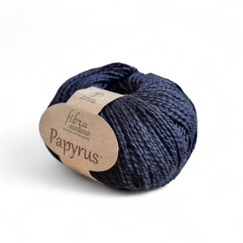 Włóczka Fibra Natura Papyrus 229-26 czarny